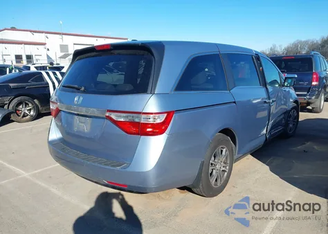 2013 Honda Odyssey Ex-L z USA, uszkodzony, nr VIN 5FNRL5H64DB020165